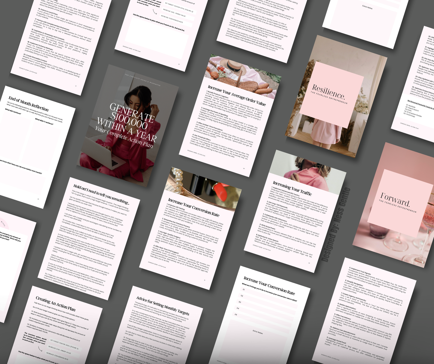 12-Month Digital Product Planning Workbook